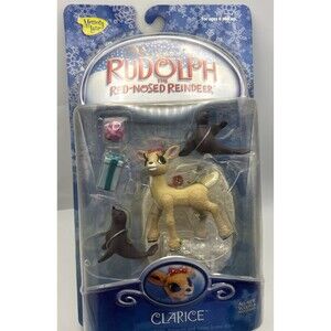 CLARICE Rudolph Red Nosed Reindeer Action Figure Memory Lane Vintage 1992 New